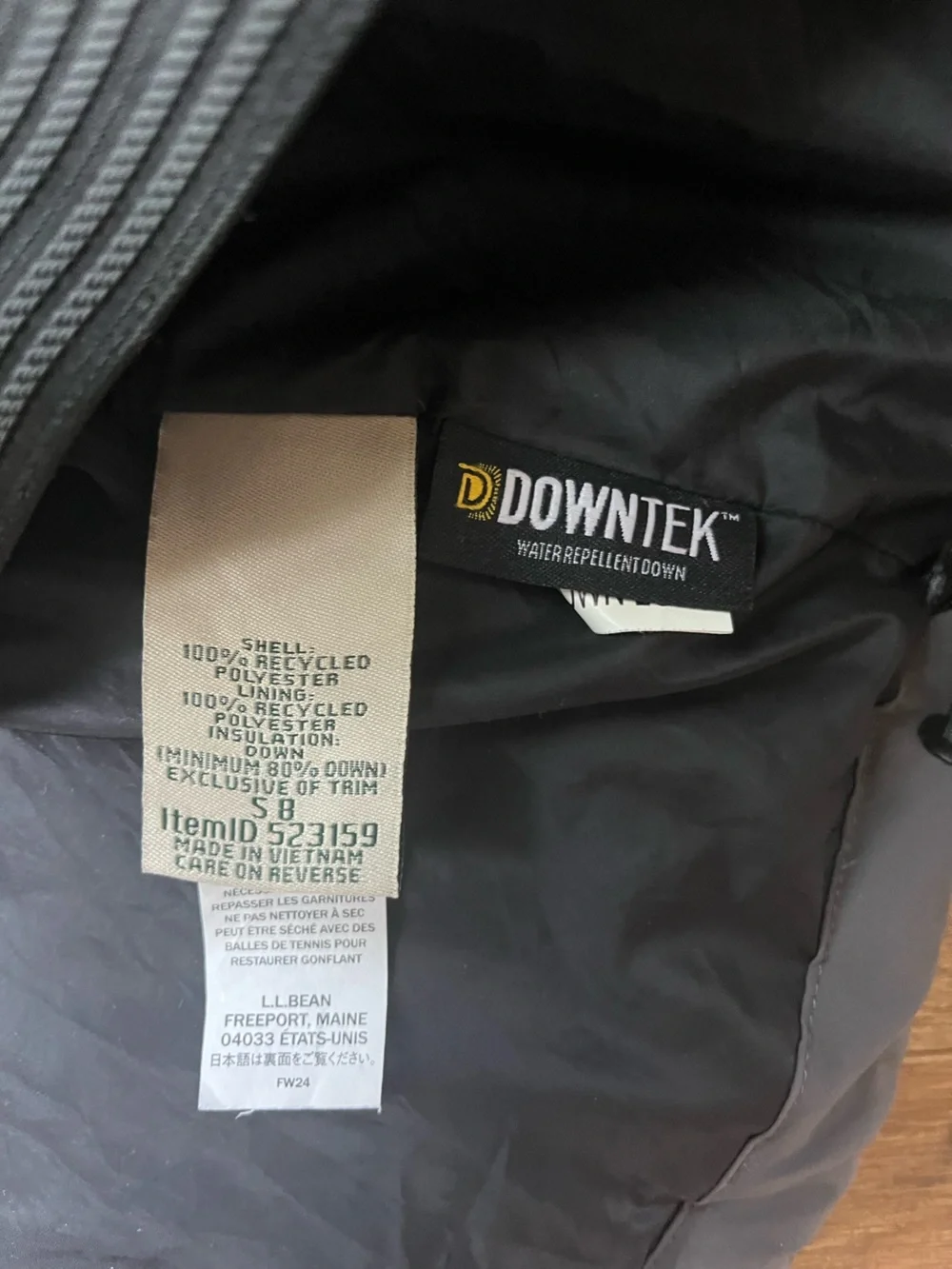 L.L.Bean Kids Insulated Jacket size 8